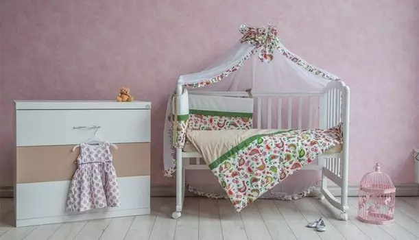 Комплект в кроватку Polini Кантри (7 предметов)