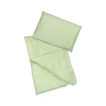 Комплект в кроватку Сонный гномик Одеяло и подушка Алое Вера