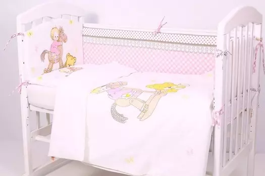 Комплект в кроватку Топотушки Лошадка (6 предметов)