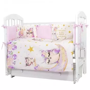 Комплект в кроватку Топотушки Соня (6 предметов)