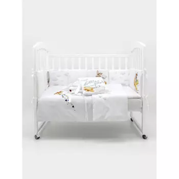 Комплект в кроватку Топотушки Зайка Пилот (6 предметов)