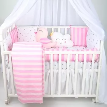 Комплект в кроватку Золотой Гусь Sweet miss (10 предметов)