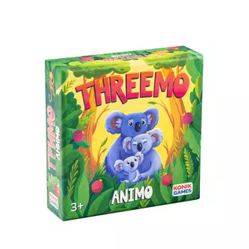 Konik Детская настольная карточная игра Тримо Анимо KG0004