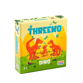 Konik Детская настольная карточная игра Тримо Дино KG0006