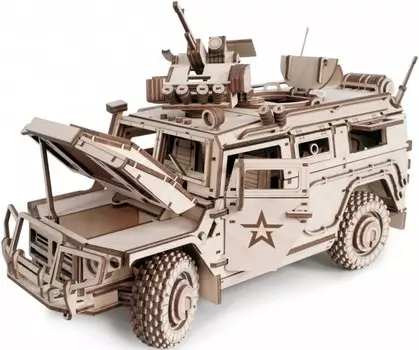 Конструктор Армия России из дерева Бронеавтомобиль