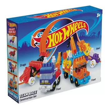 Конструктор Bauer Набор Hot Wheels (4 машинки с наклейками)