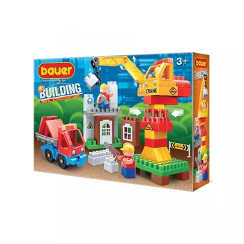 Конструктор Bauer Набор строительная техника Стройка (95 деталей)