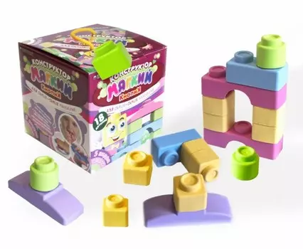 Конструктор Биплант Кнопик (18 деталей) 11128