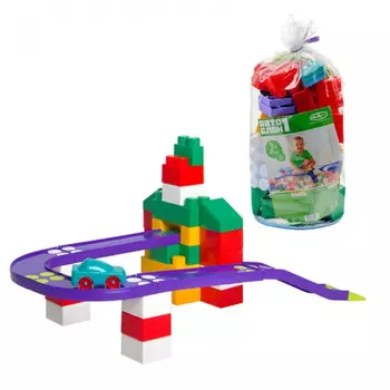 Конструктор Colorplast Авто Блок №1 (42 детали)