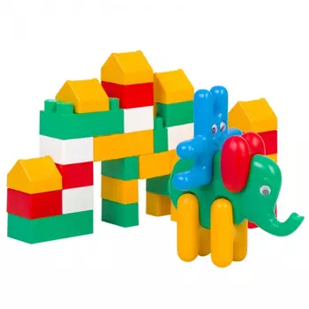 Конструктор Colorplast Зоо Блок №2 (35 деталей)