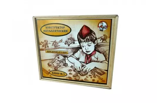 Конструктор Десятое королевство №3 в деревянной упаковке (292 детали)