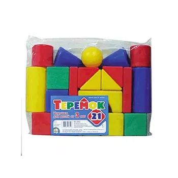 Конструктор Десятое королевство Теремок (21 элемент)