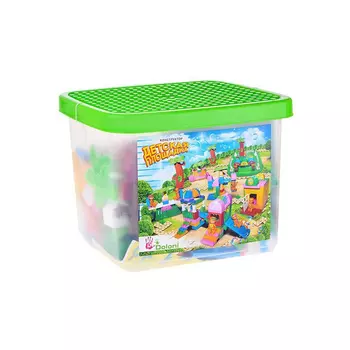 Конструктор Doloni Детская площадка 172 детали 35x27 см