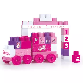 Конструктор Dolu Unicorn Mega blocks (45 деталей)