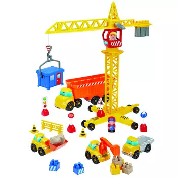 Конструктор Ecoiffier Abrick Строительный кран