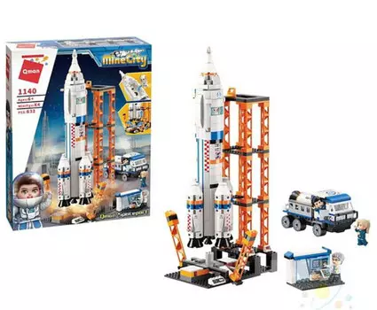 Конструктор Enlighten Brick Космос техника с фигурками 632 детали