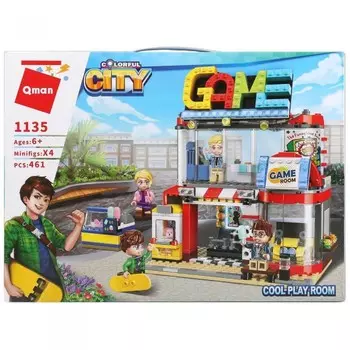 Конструктор Enlighten Brick Магазин игрушек с фигурками (461 деталь)