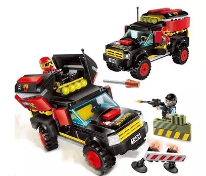 Конструктор Enlighten Brick Police (240 деталей)