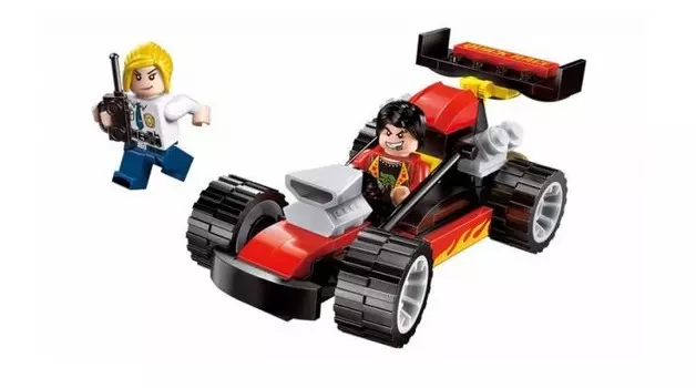 Конструктор Enlighten Brick Police Гонщик (95 деталей)
