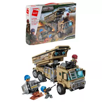 Конструктор Enlighten Brick Военный с фигурками 409 деталей