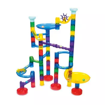 Конструктор Galt Лабиринт-головоломка Glow Super Marble Run (60 деталей)