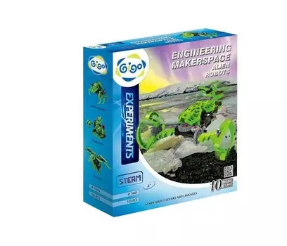 Конструктор Gigo Занимательная инженерия. Роботы. (138 деталей)