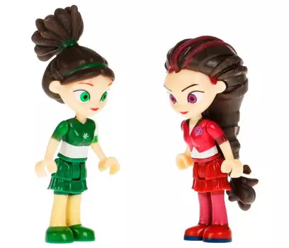 Конструктор Город мастеров Сказочный патруль Маша и Варя на детской площадке (121 деталь)