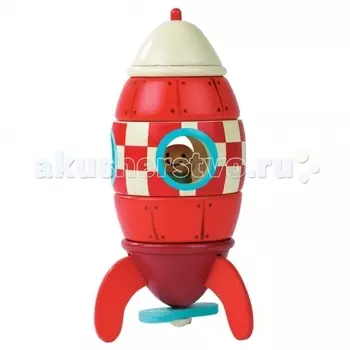 Конструктор Janod магнитный Ракета