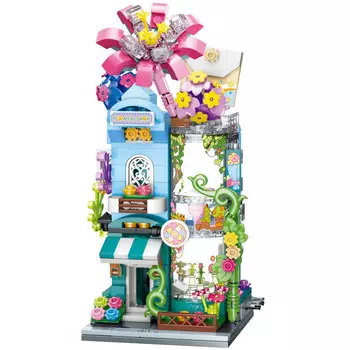 Конструктор Keeppley серия City Corner Магазин цветов 356 деталей