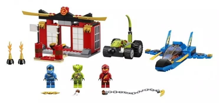 Конструктор Lego Бой на штормовом истребителе