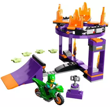 Конструктор Lego City Stuntz Испытание каскадеров с трамплином и кольцом (144 детали)