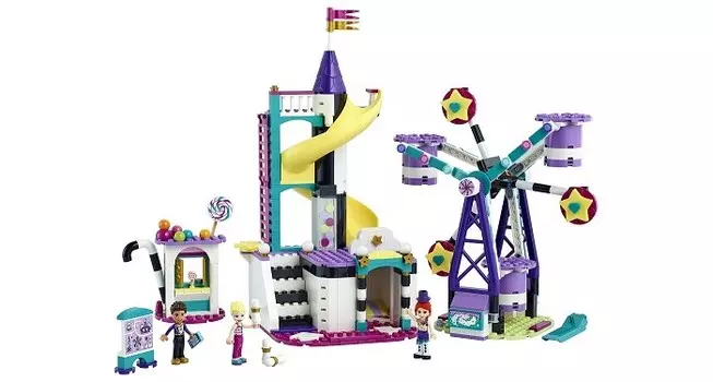Конструктор Lego Friends Волшебное колесо обозрения и горка