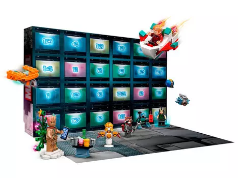 Конструктор Lego Marvel Адвент календарь Стражей Галактики (268 деталей)