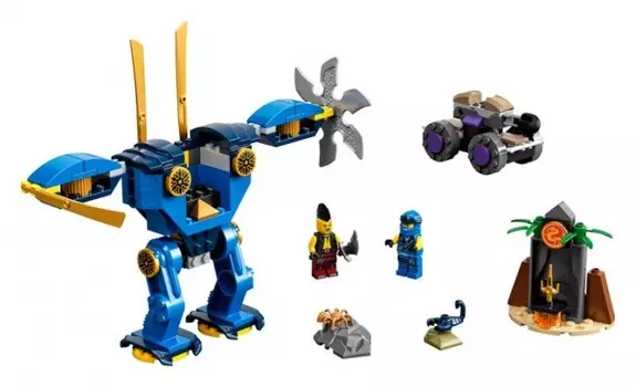 Конструктор Lego Ninjago 71740 Лего Ниндзя Электрический робот Джея