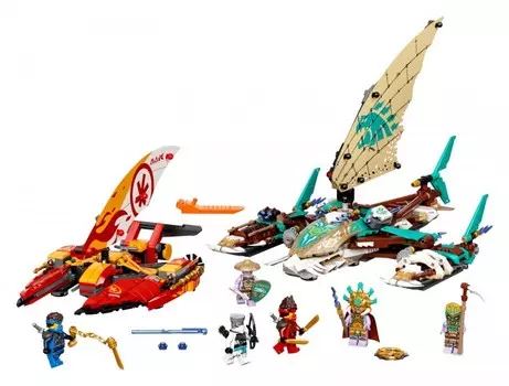 Конструктор Lego Ninjago 71748 Лего Ниндзя Морская битва на катамаране