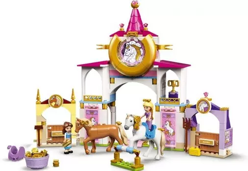 Конструктор Lego Princess Королевская конюшня Белль и Рапунцель