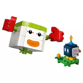 Конструктор Lego Super Mario 71396 Лего Супер Марио Дополнительный набор Клоуномобиль Боузера-младшего