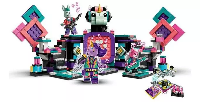 Конструктор Lego Vidiyo K-Pawp Concert Концерт в стиле К-поп