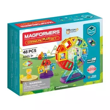 Конструктор Magformers Магнитный Carnival Plus Set (48 деталей)