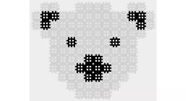 Конструктор Marioinex Вафельный микро Коала (150 деталей)