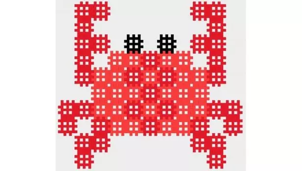 Конструктор Marioinex Вафельный микро Краб (80 деталей)