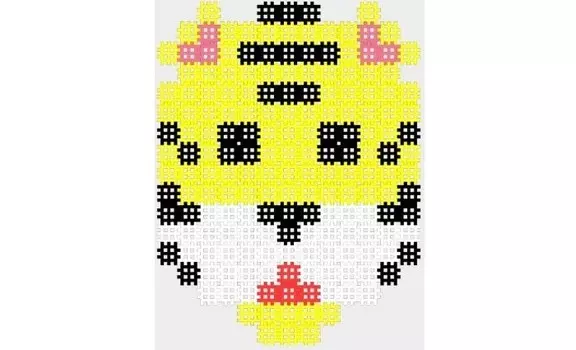 Конструктор Marioinex Вафельный микро Тигр (230 деталей)