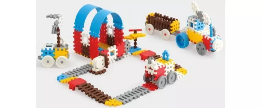 Конструктор Marioinex Вафельный мини для мальчиков (140 деталей)