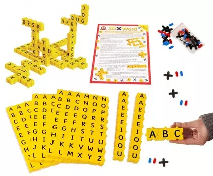 Конструктор Morphun 3D Английский язык 3DXWords 212 деталей