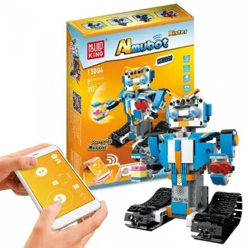 Конструктор Mould King электромеханический Гусеничный Робот Bister (351 деталь)