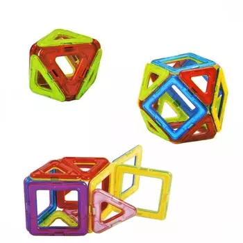 Конструктор Наша Игрушка магнитный 3D (20 деталей)