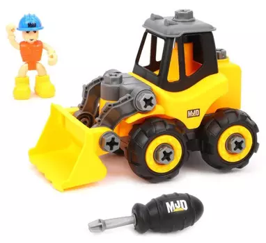 Конструктор Наша Игрушка Скрутка Трактор