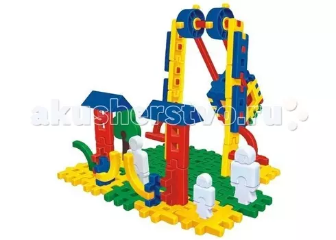 Конструктор Полесье Луна-парк 2 (107 элементов)