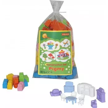 Конструктор Полесье Малютка (130 элементов)