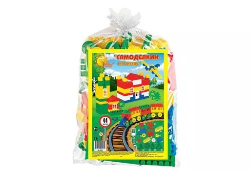 Конструктор Полесье Строитель (44 элемента)